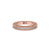 Vintage wedding band with intricate design.
