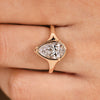Pear Diamond Engagement Ring Design