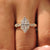 Yellow gold Dutch marquise ring with pave style details.

