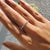 White gold wedding band with a sleek design and perfect finish.
