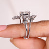 Handmade Coffin Wedding Ring in Lab Grown Diamond
