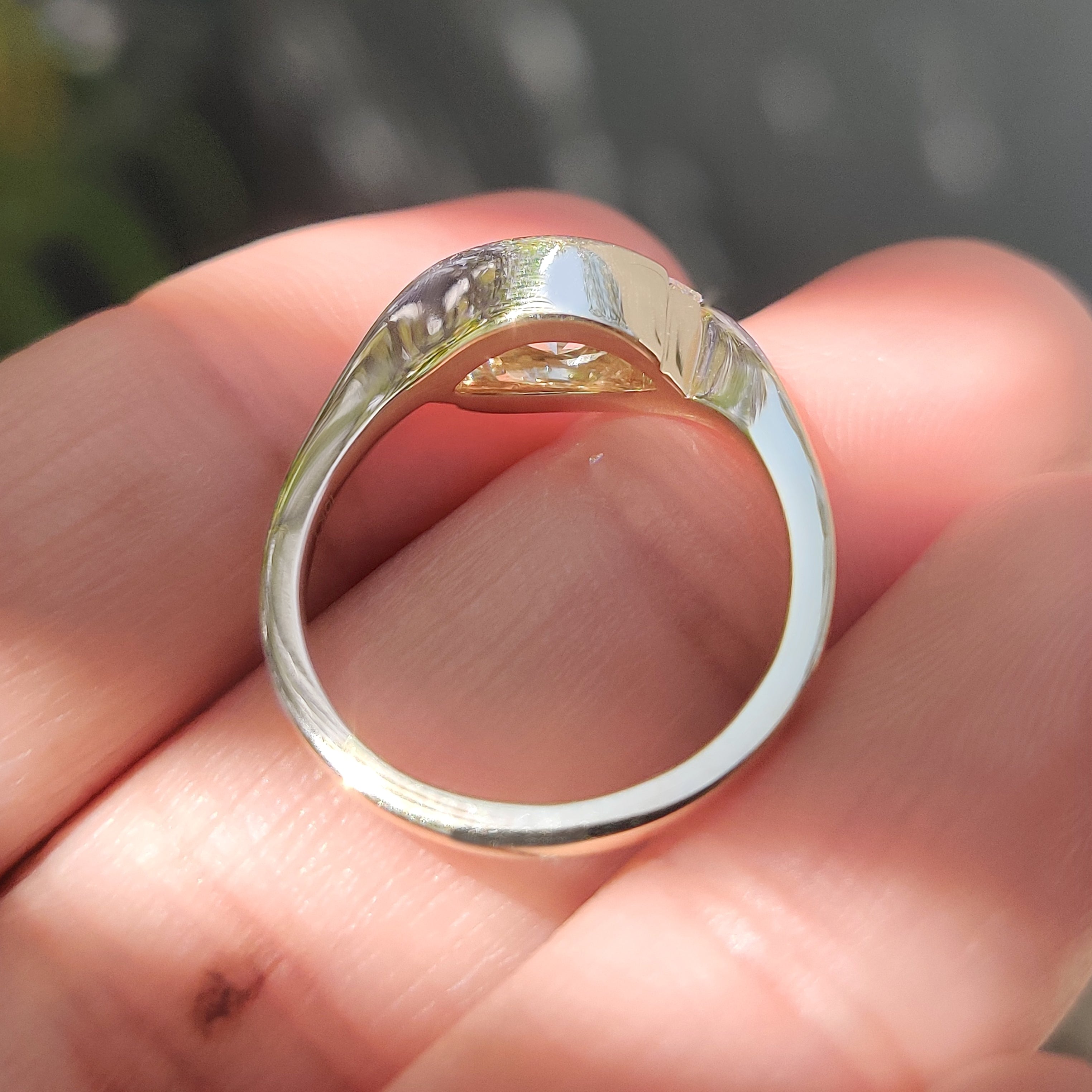 IGI certified marquise diamond ring
