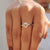 Handmade moissanite ring with old European cut.