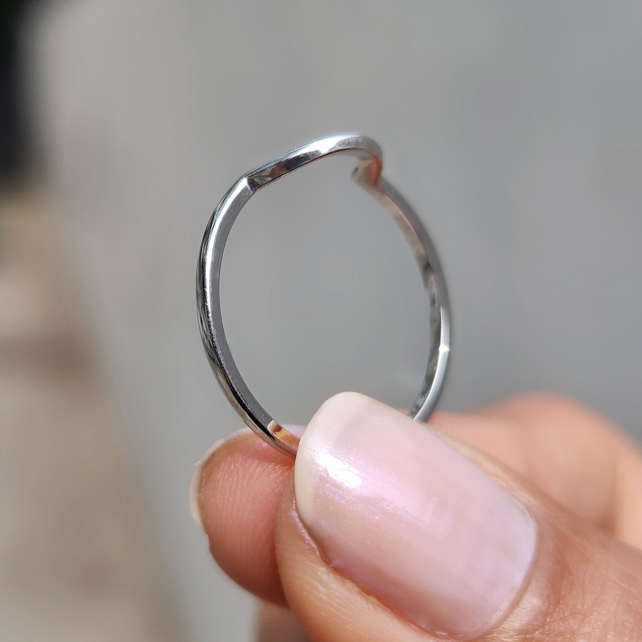 Carat Diamonds wedding band with stackable wedding band for added style.