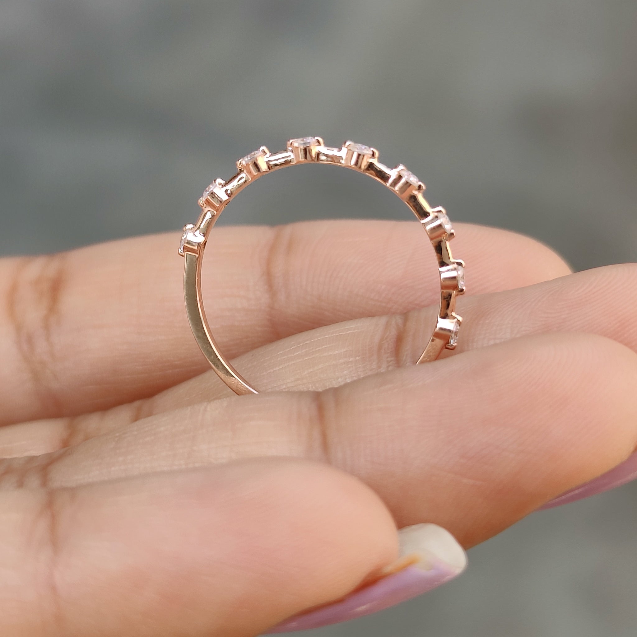 Handmade band crafted with precision and care.