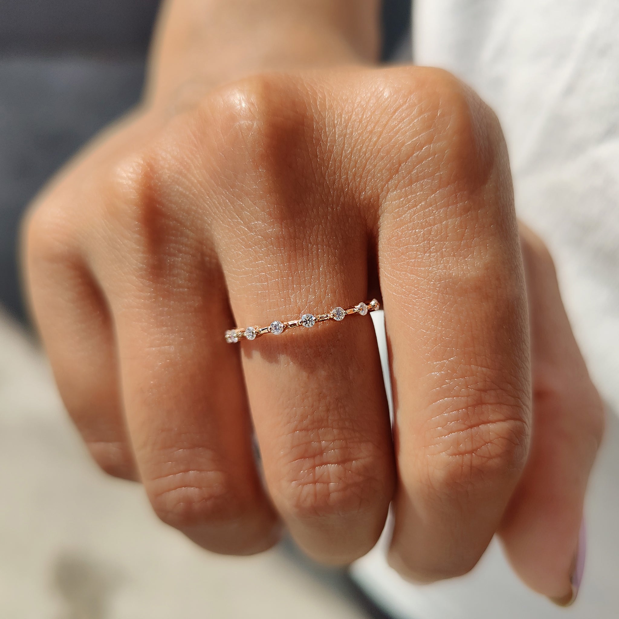 Buy moissanite band for an exquisite addition to your collection.