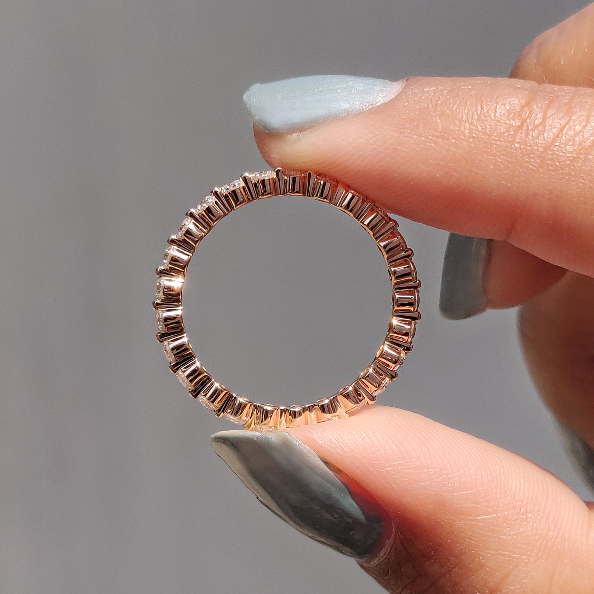 Custom wedding band designed to perfectly match your style and preferences.