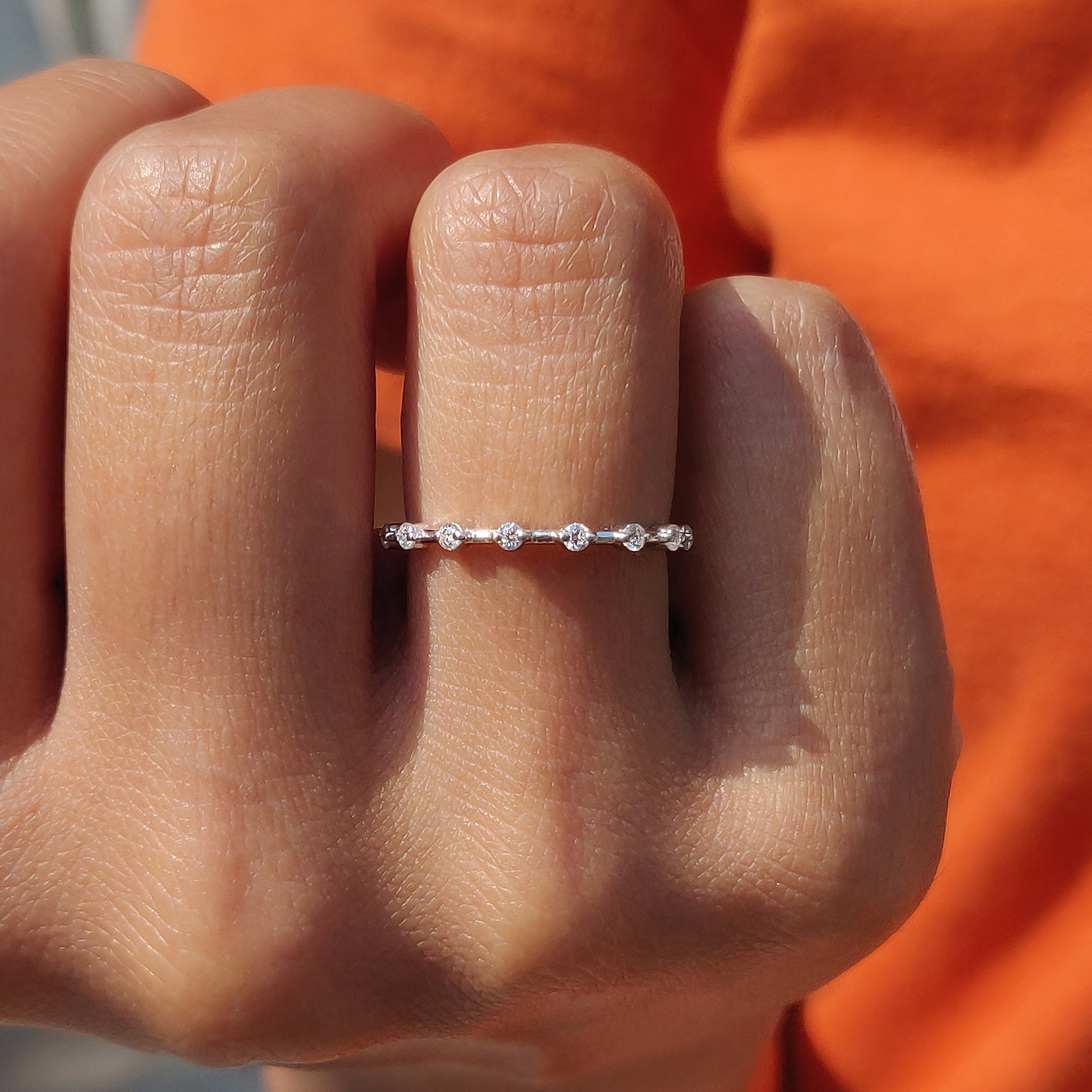 Custom wedding band tailored to your needs.
