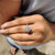 Elegant pave setting ring crafted to perfection
