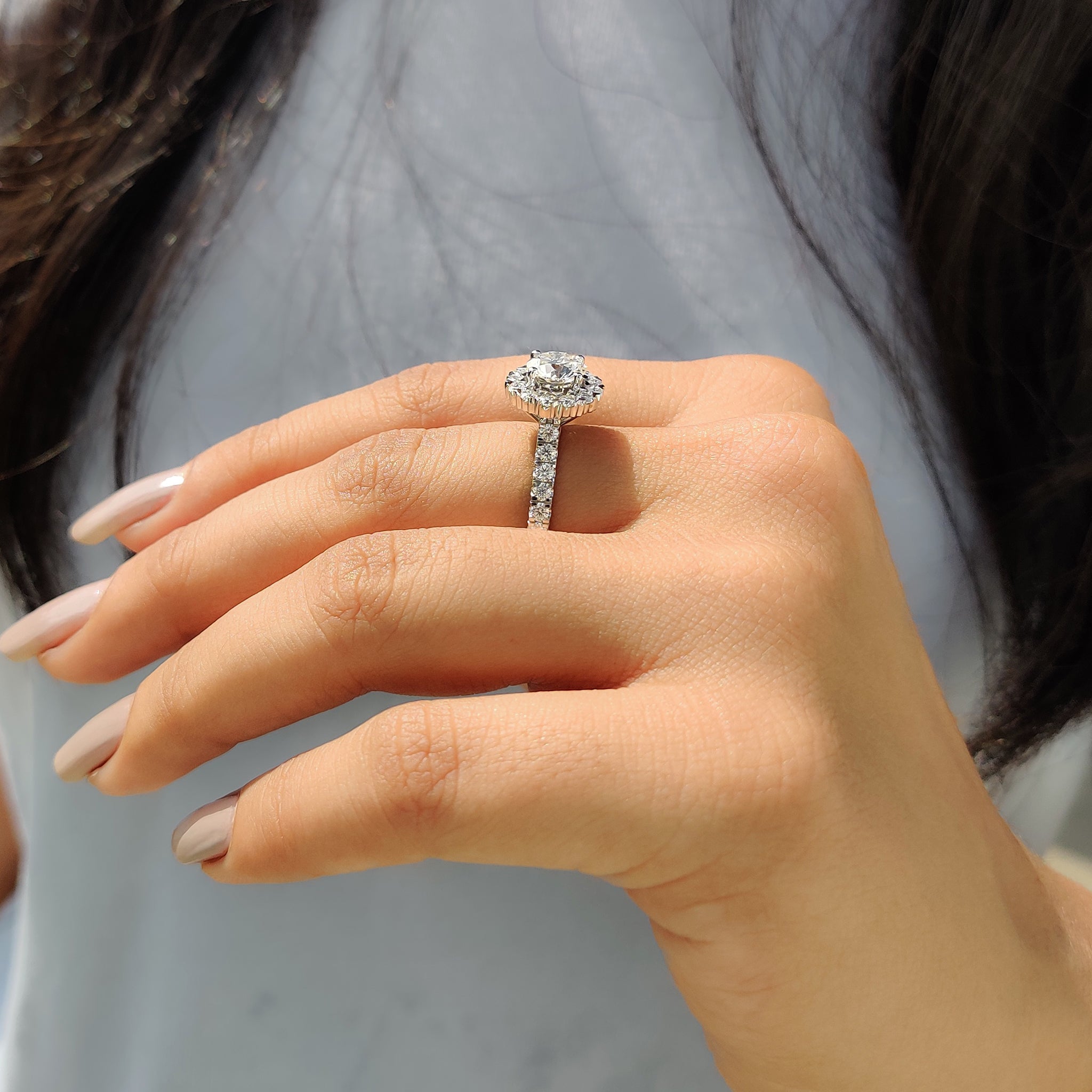 Sleek white gold ring designed for modern sophistication
