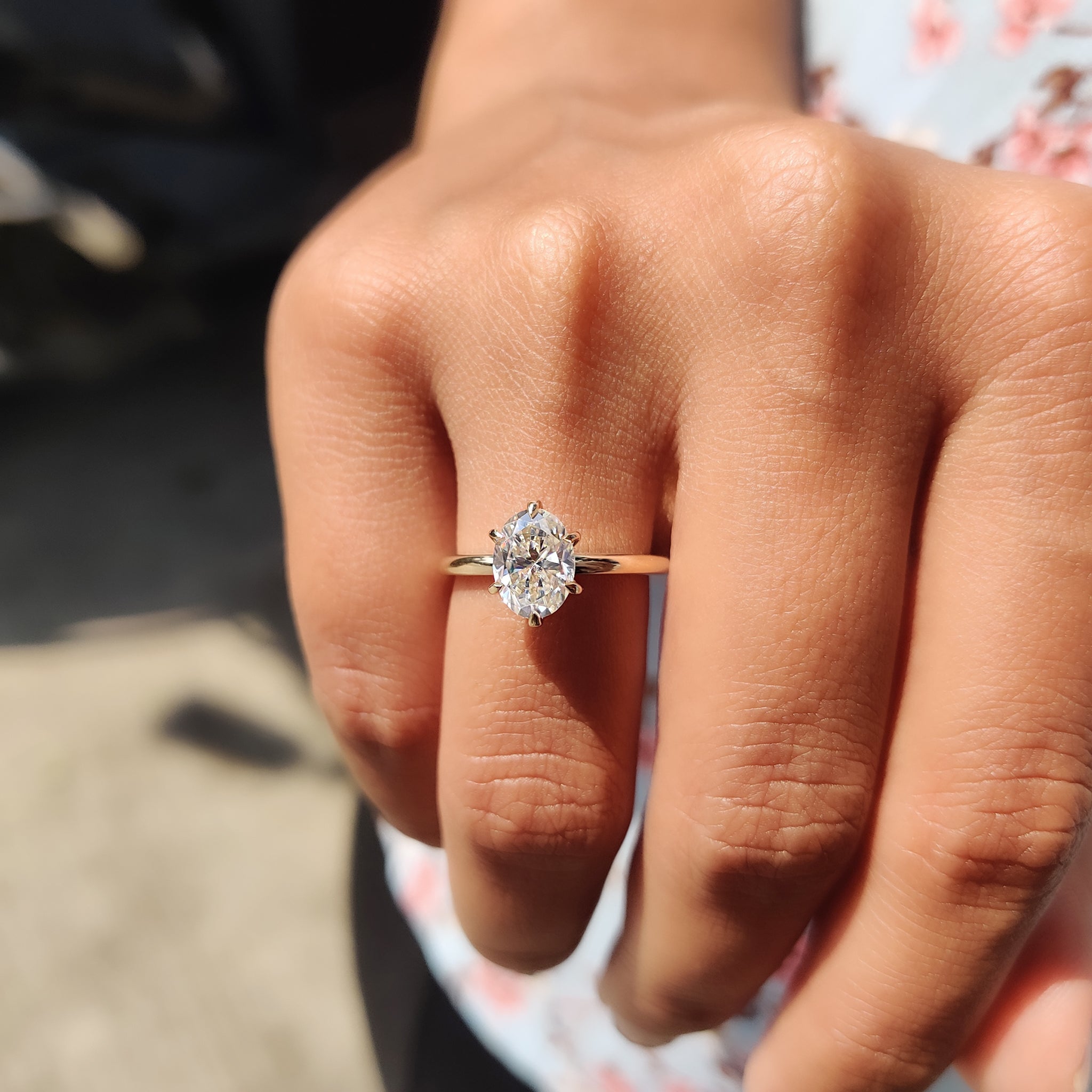 Unique Engagement Ring designed for standout style
