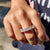 Asscher Eternity Band designed for continuous beauty.