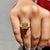 Buy engagement ring featuring a vibrant canary yellow stone.
