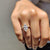 6 claw prong setting for secure hold.