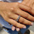 Emerald Wedding Band - Full Eternity