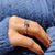 Princess cut engagement ring offering bold geometry