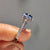 Oval cut ring paired with prong setting ring
