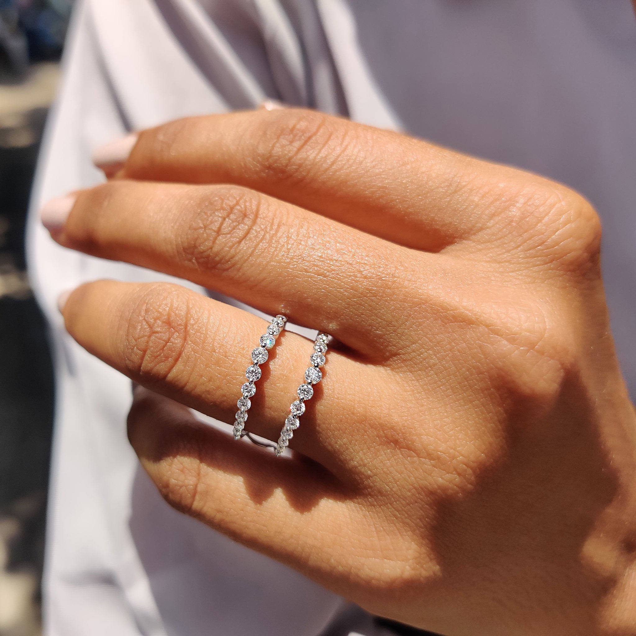 Enhancer Wedding Band