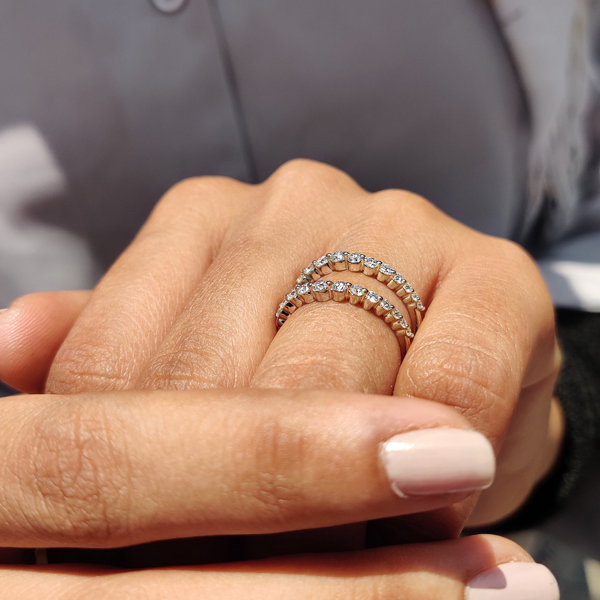 Enhancer Wedding Band