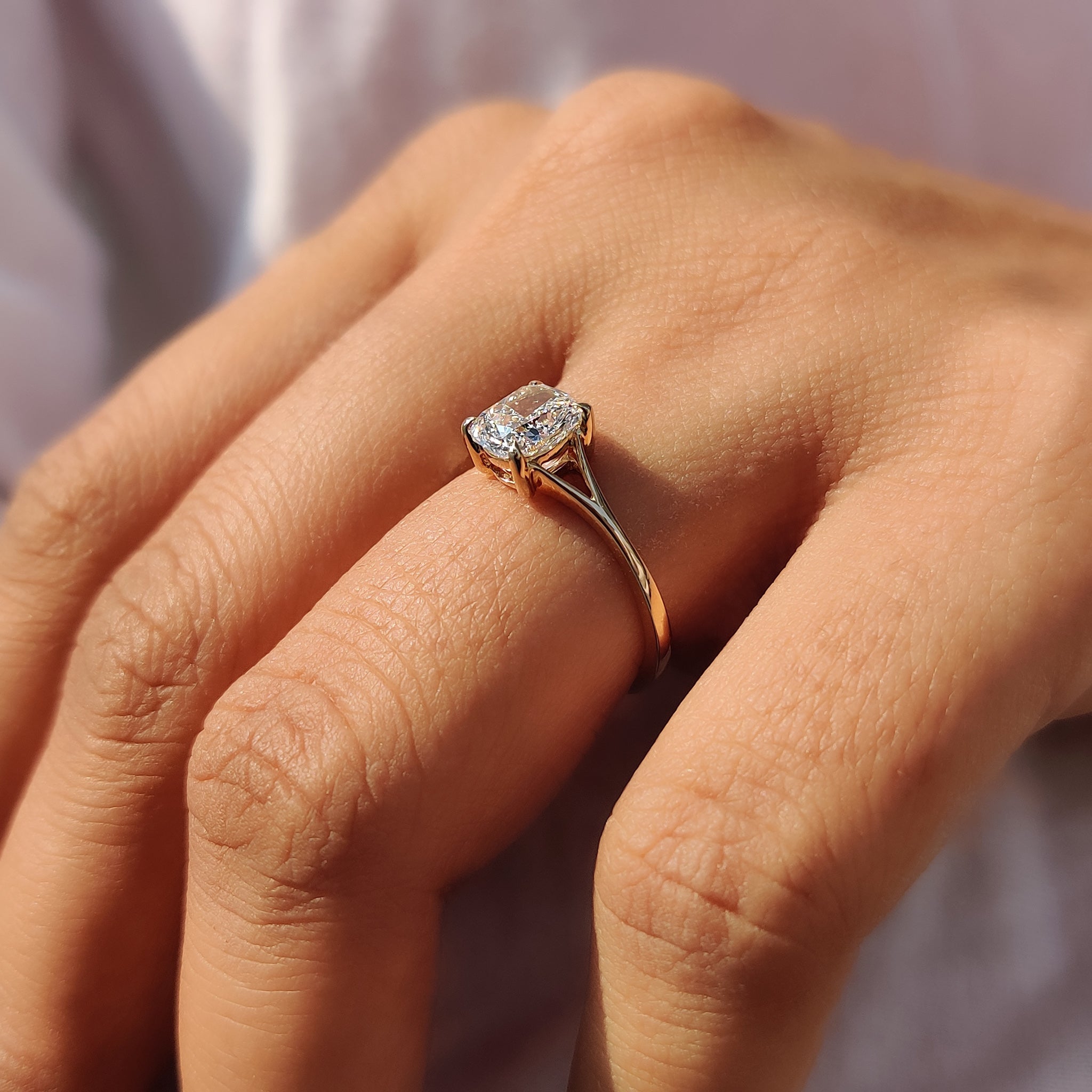 Customize your engagement ring for a unique and personal touch.
