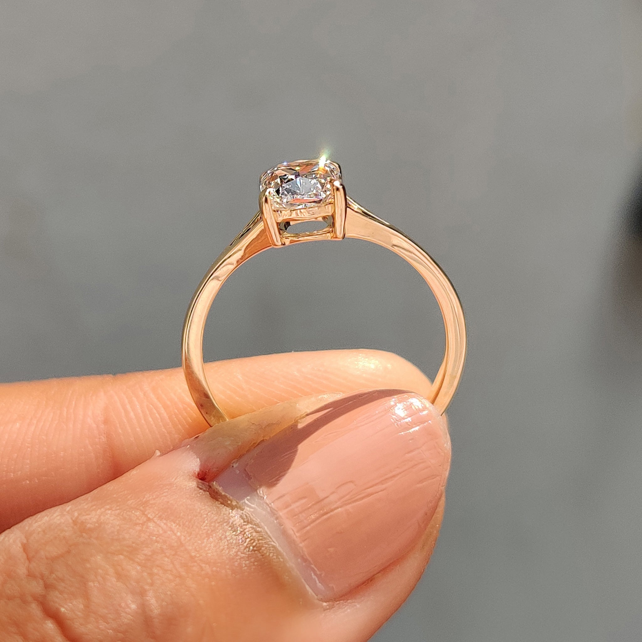 Handmade ring featuring a delicate and personalized design.

