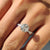 4 prong claw setting works in a custom engagement ring.
