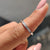 Tapered Pave Wedding Band