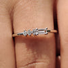 Carat diamonds band featuring exquisite stones for a luxurious look.
