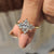 A ring with marquise and baguette cut diamonds
