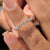 Half eternity wedding band yellow gold, perfect for a timeless and elegant wedding style.
