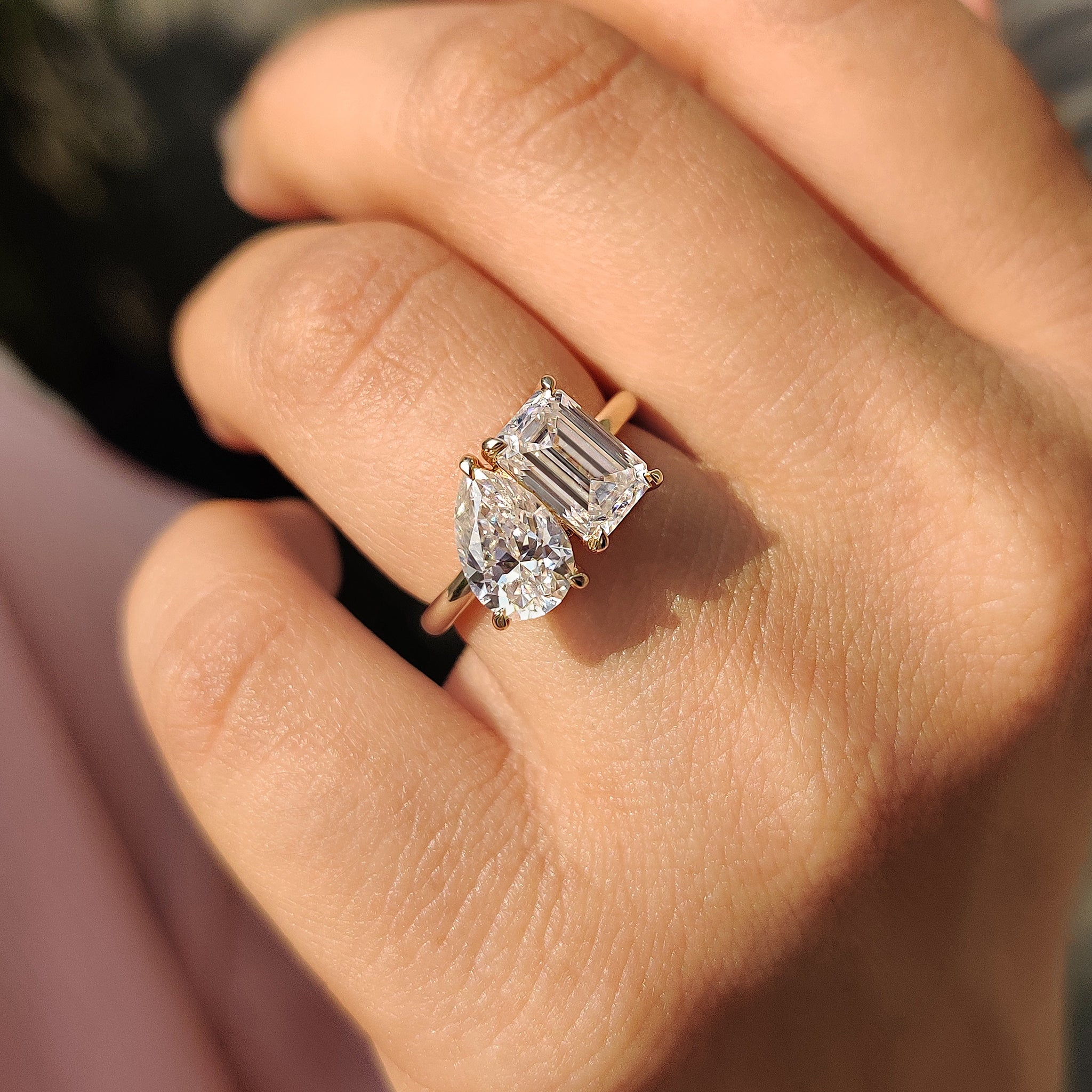 Carat Diamonds engagement ring designed to honor your love story.
