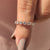Rose Gold Wedding Band - Round Bezel Style
