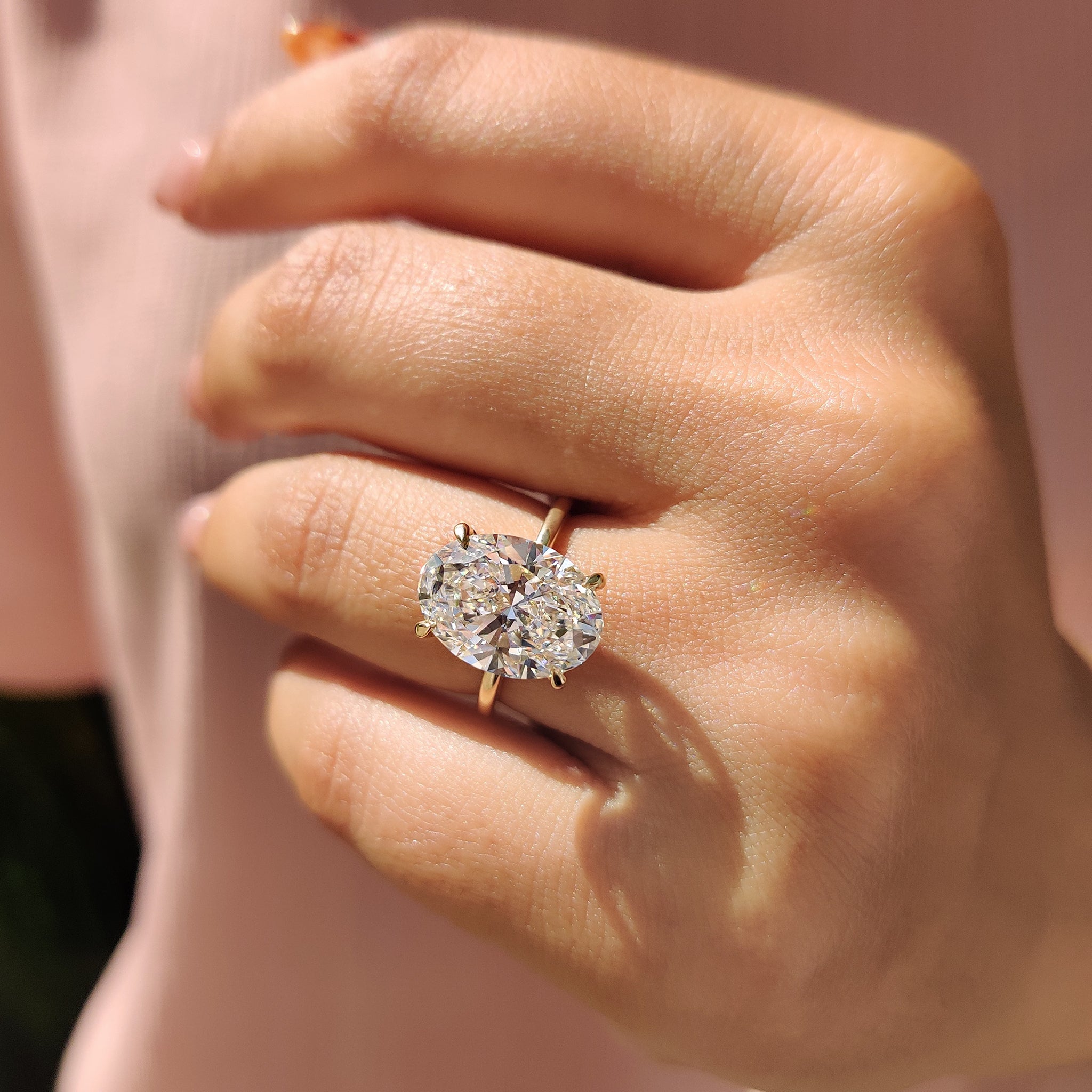 Oval Cut Carat Diamond Ring For Sale Carat Oval Lab Grown Diamond