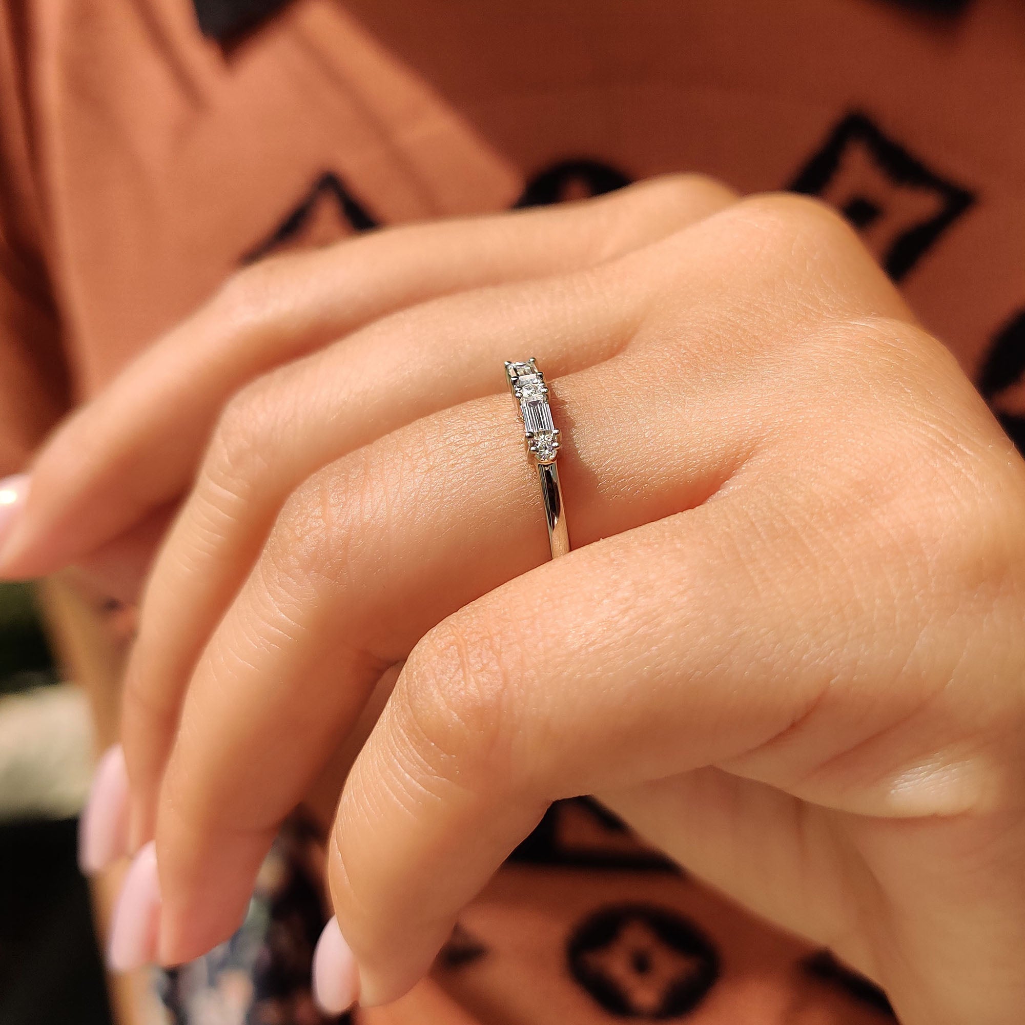 Handmade band with attention to detail and unique design elements.
