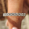 Buy lab grown band with certified diamonds.
