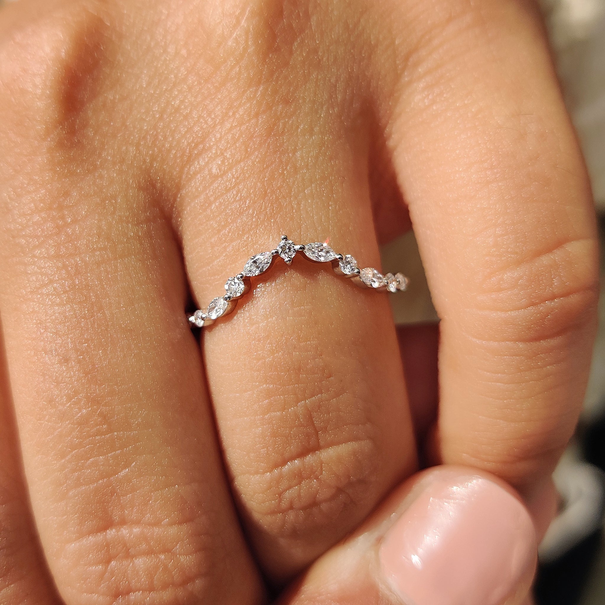 Buy lab grown band with carat diamonds wedding band.
