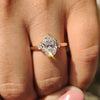 3 stone oval engagement ring with oval diamond engagement ring.