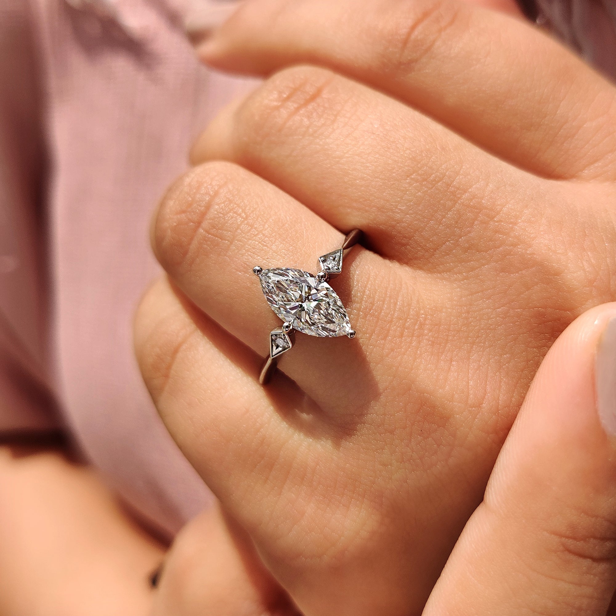 White gold engagement ring with buy engagement ring.