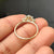 3 Stone Round Diamond Ring In Rose Gold