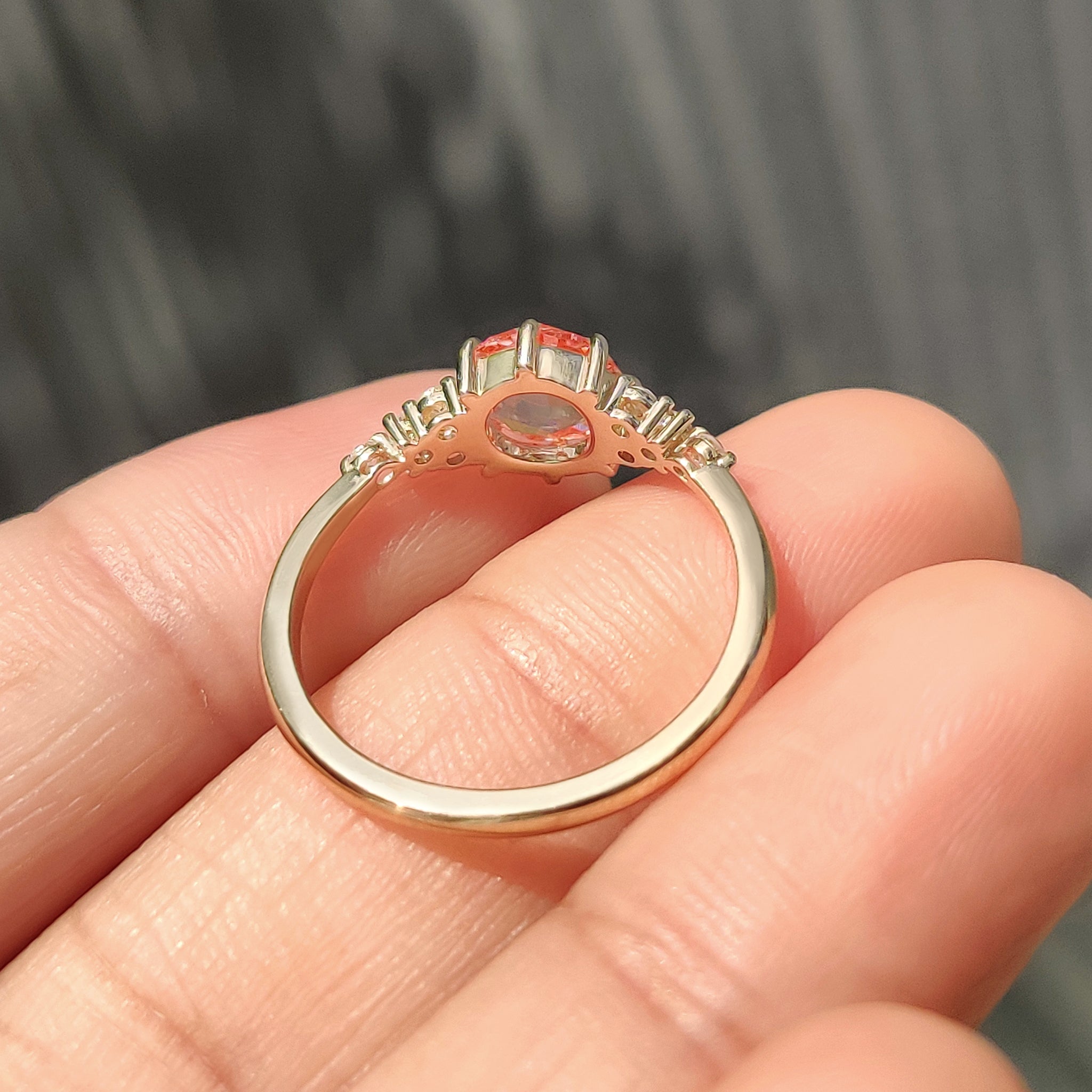 Handmade jewelry with Lab Grown Diamond.