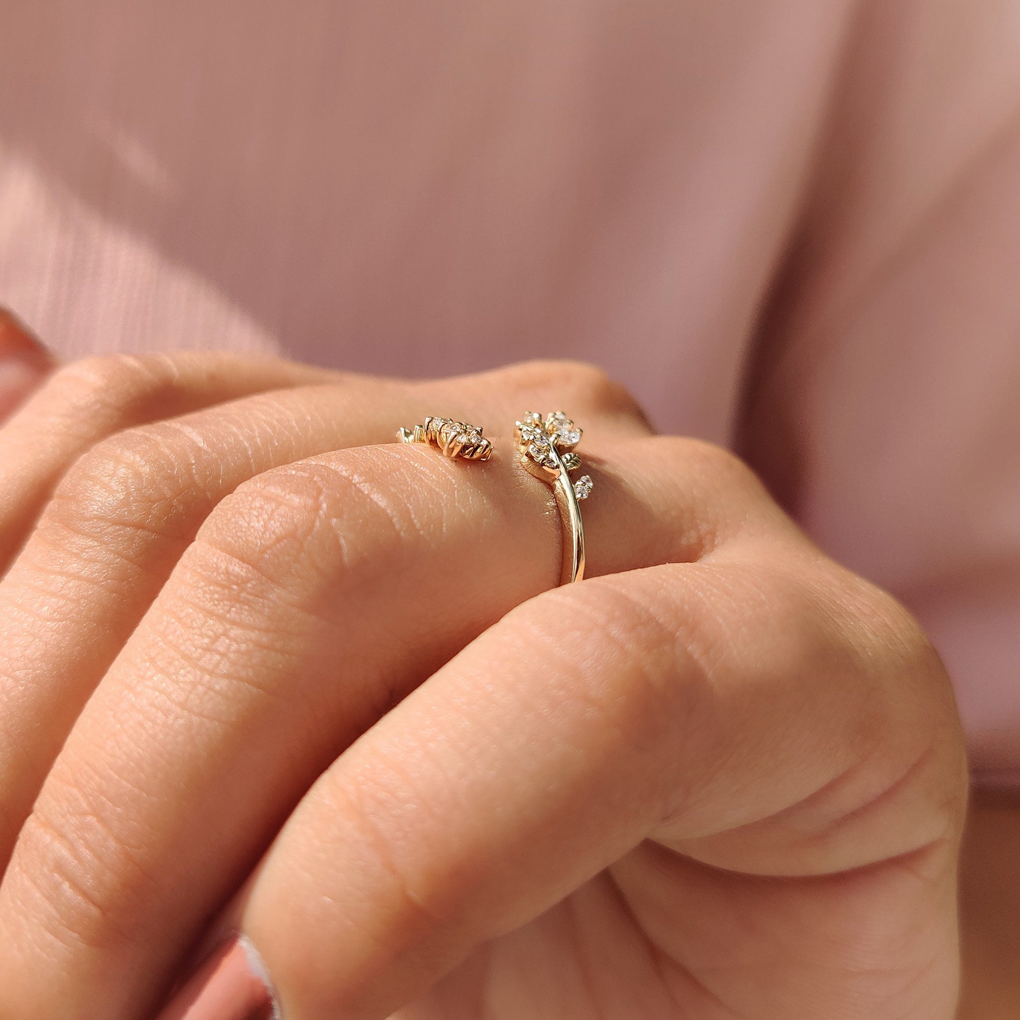 Lab Grown Diamond wedding band with handmade jewelry craftsmanship