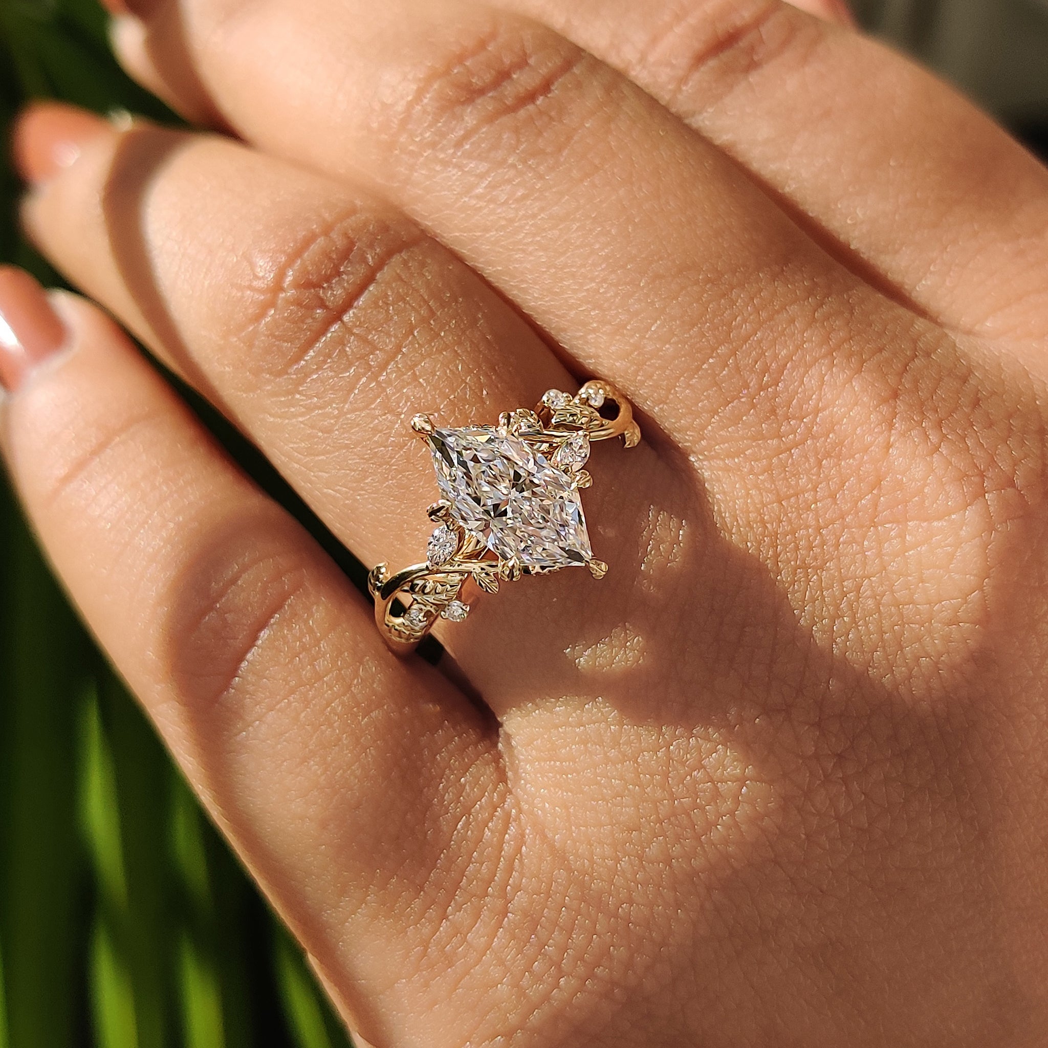 Carat diamonds engagement ring in Dutch Marquise Engagement Ring.