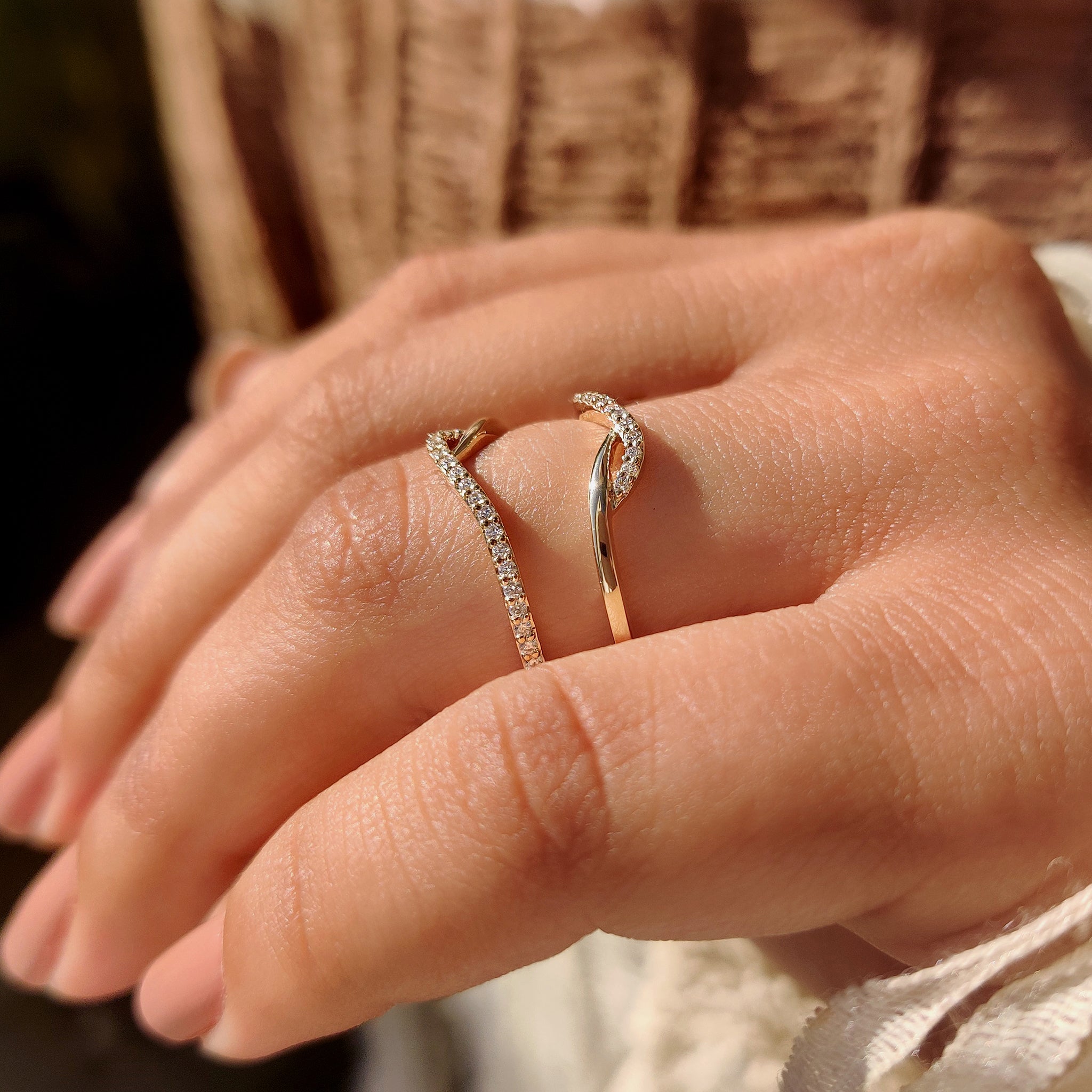 Buy diamond band with enhancer wedding band structure.
