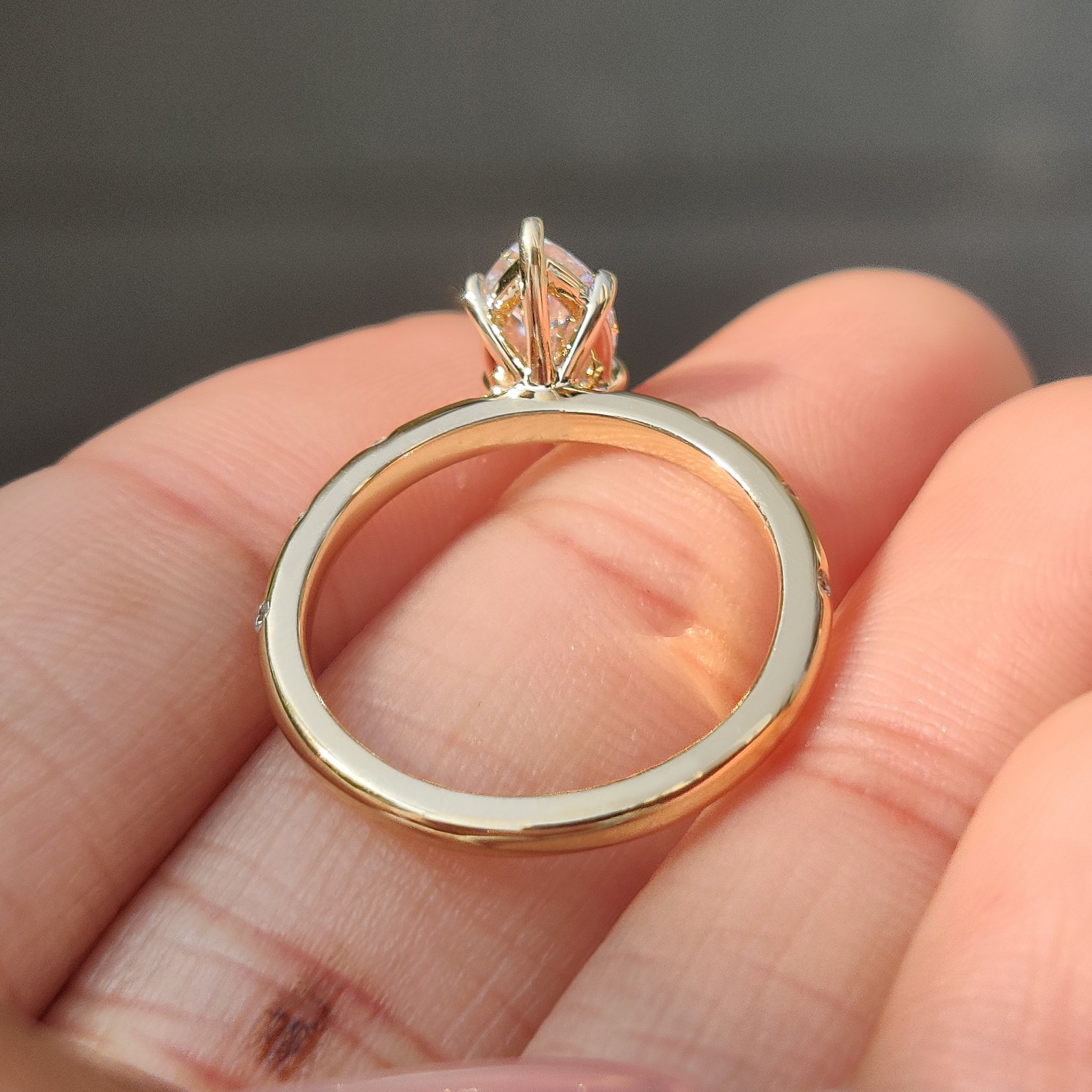 Buy engagement ring lab grown diamond marquise ring.
