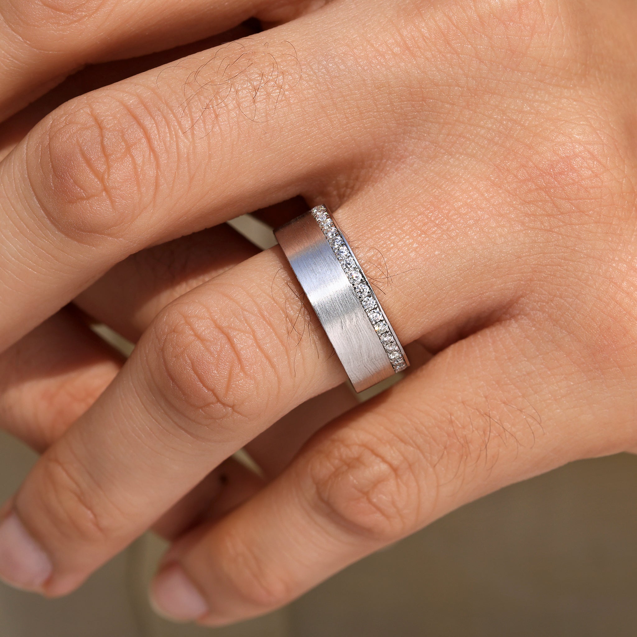 Round Cut Rose Gold Engagement Ring