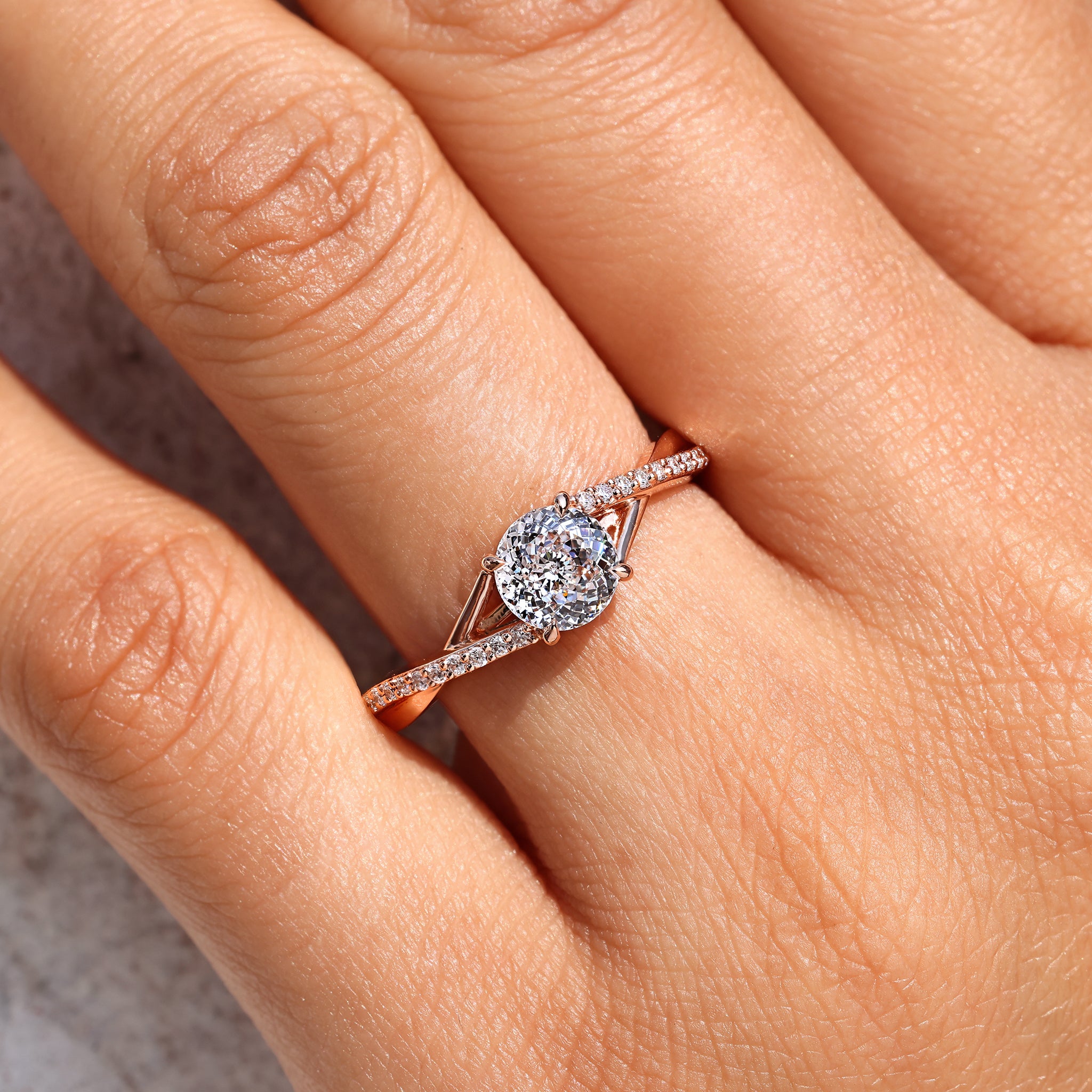 Carat Diamonds Portuguese diamond ring.
