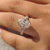 Bezel engagement ring in vintage-inspired style
