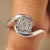 Portuguese cut lab grown diamond ring with bypass setting.
