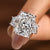 Radiant cut diamond ring available in 8 to 12 carats.
