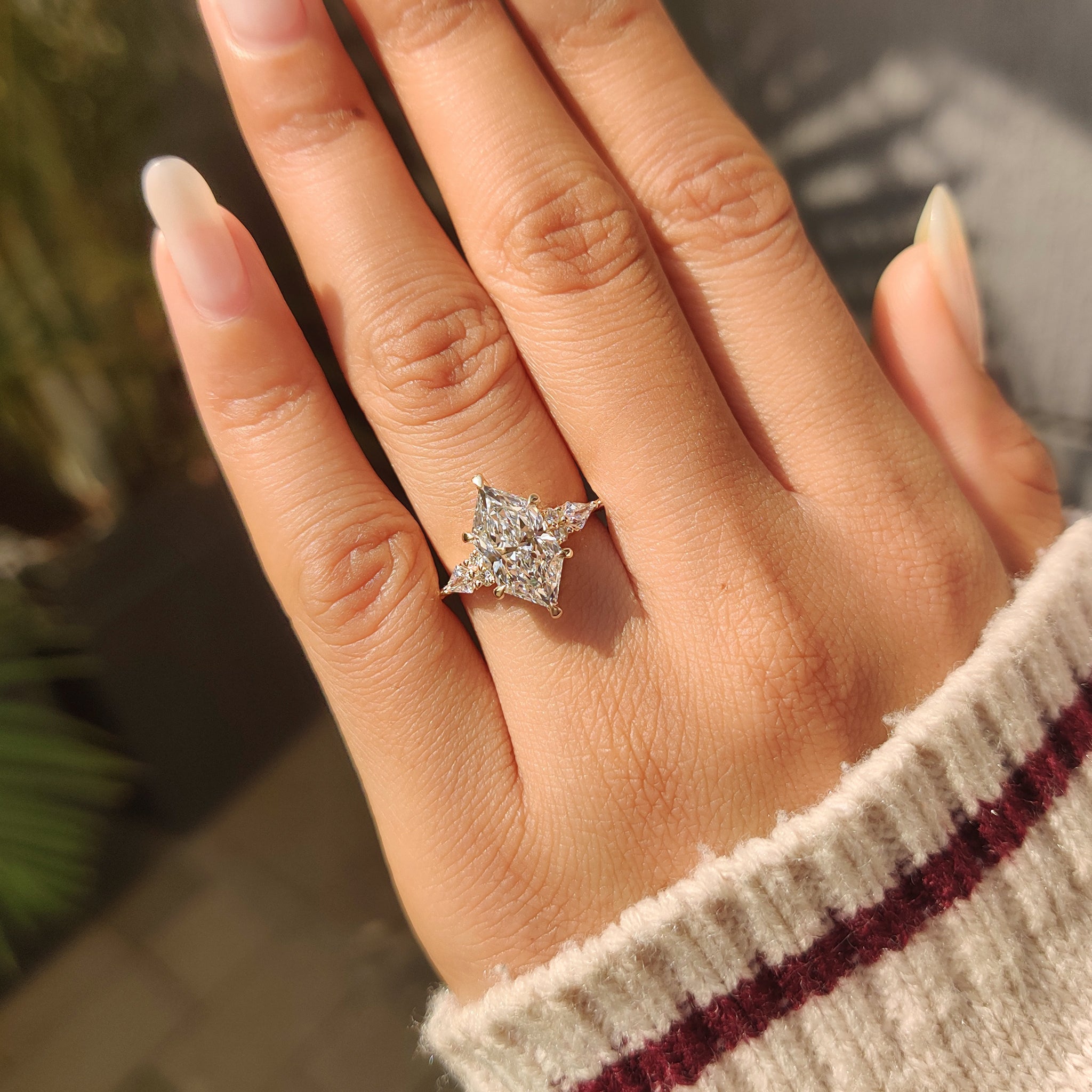 Ring Stone Morque Shop Dutch Marquise Ring in Muse Setting
